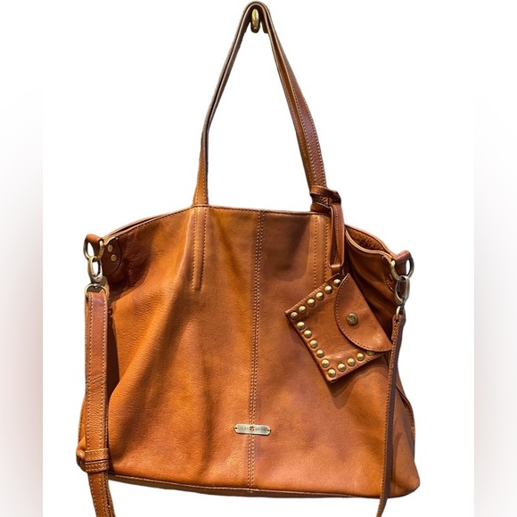 Lucky Brand Handbags - Lucky Brand Leather Bag with coin purse in Brandy Tan Brown, Amazing!